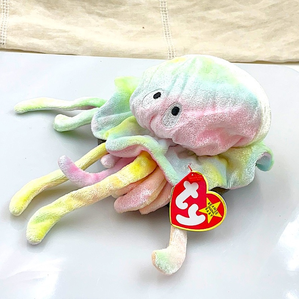 Retired 1998 Ty Beanie Baby “Goochy”The Jelly Fish. Birthday November 18, 1998 - Picture 2 of 8